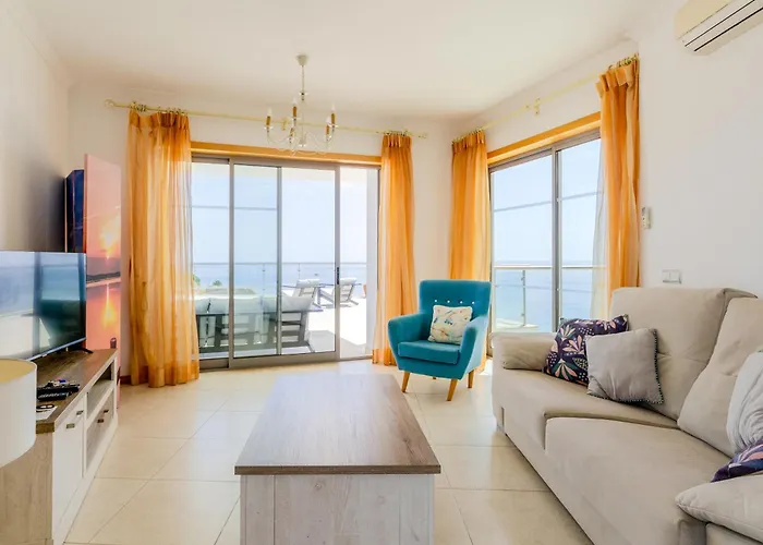 Penthouse Apartment, Superb Sea View 1 Bedroom, Verandas Do Mar At02 Апартаменты Албуфейра