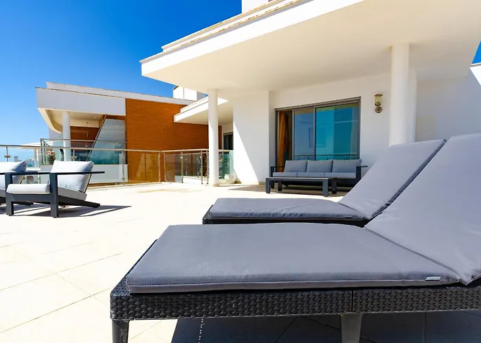 Penthouse Apartment, Superb Sea View 1 Bedroom, Verandas Do Mar At02 *