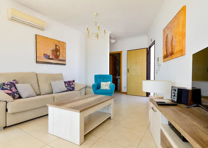 Penthouse Apartment, Superb Sea View 1 Bedroom, Verandas Do Mar At02 阿尔布费拉