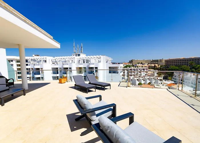 Penthouse Apartment, Superb Sea View 1 Bedroom, Verandas Do Mar At02 *